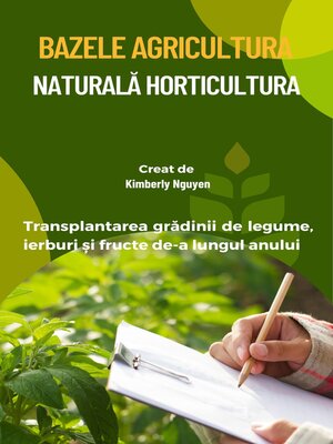 cover image of Bazele Agricultura Naturală Horticultura